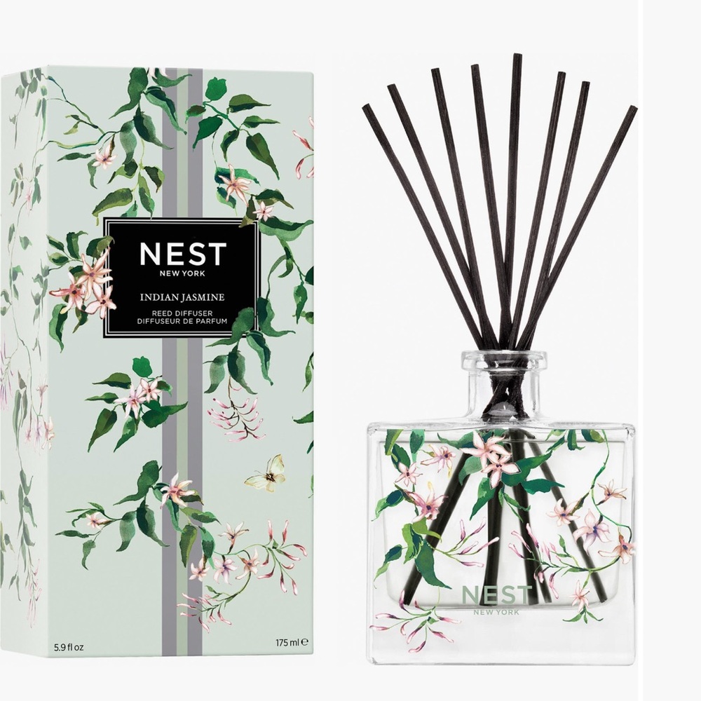 NEST Fragrances Jasmine Reed Diffuser - brand new in box $72 retail